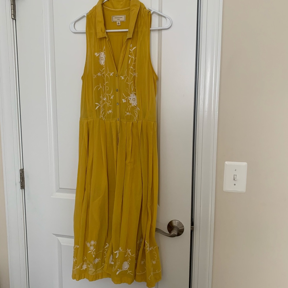 Moulinette Souers Yellow Dress
